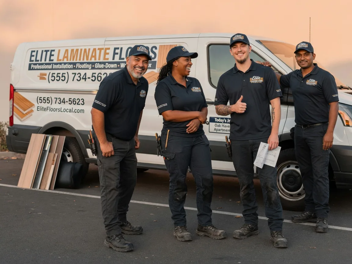 Laminate flooring installation company in Bowler, WI